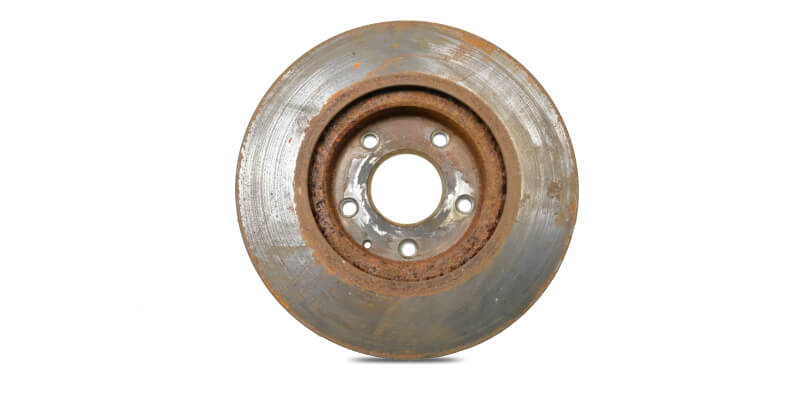 bad Rusty brake rotors