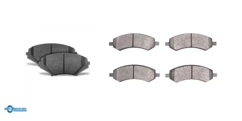 semi metallic brake pads High quality image