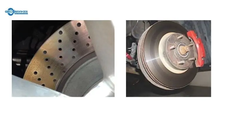 Dust or Debris on the Rotors